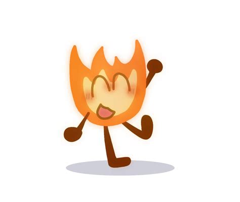 Bfdi Firey by GlitchedVaporeon64 on DeviantArt