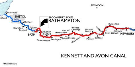 Bloomsbury Boats: Kennet and Avon Canal Route