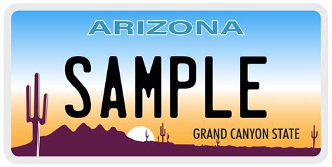 Arizona Car License Plate - Liva Alethea