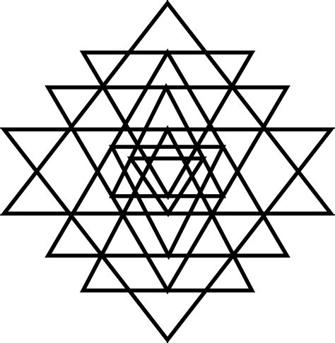 Sri yantra,sacred geometry,star,geometry,symmetry - free image from needpix.com