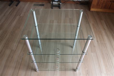 Glass Hi Fi Rack (4 Shelf) |﻿ Hi-Fi and Cinema Cables & Accessories