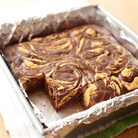 Peanut Butter Swirl Chocolate Brownies Recipe - EatingWell