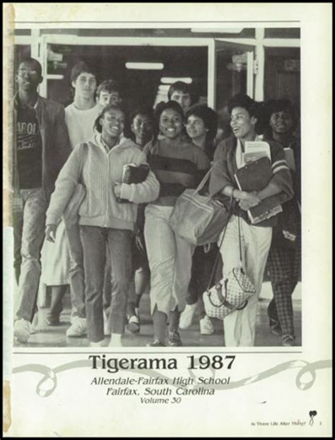 Explore 1987 Allendale - Fairfax High School Yearbook, Allendale SC - Classmates