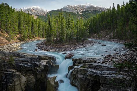 Sunwapta Falls, Rocky Mountains by Laurenepbath