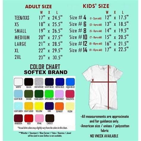 Softex Polo Shirt Size Chart | ubicaciondepersonas.cdmx.gob.mx