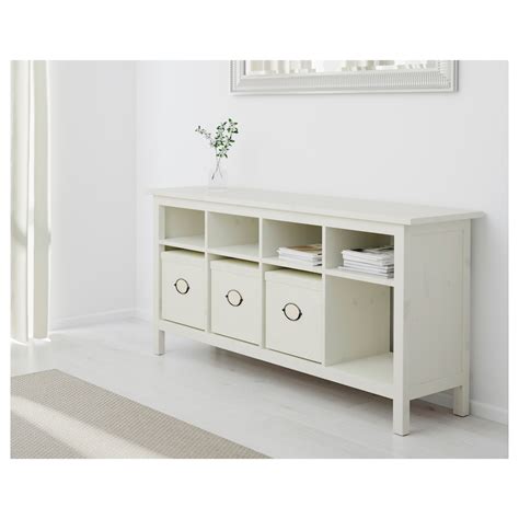 HEMNES console table, white stain, 157x40 cm - IKEA