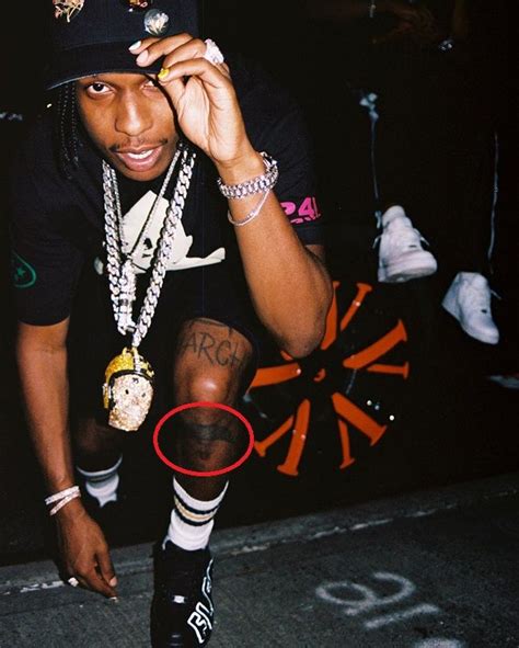 ASAP Rocky's 9 Tattoos & Their Meanings - Body Art Guru