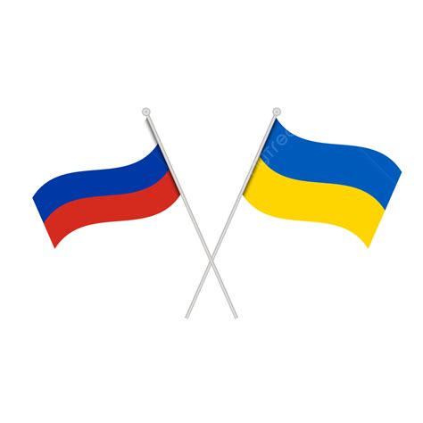 Russia Flag Clipart Hd PNG, Russia And Ukraine Flag, Russia, Ukraine, Flag PNG Image For Free ...