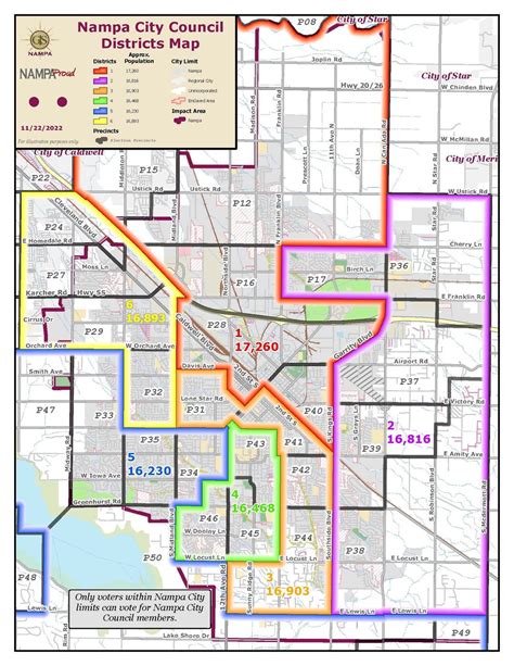 District Voting Map : r/nampa