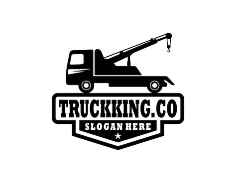 Premium Vector | Towing logo template