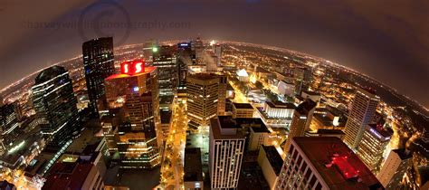 HW Photo & Safaris: City of Edmonton Evening Skyline Photos