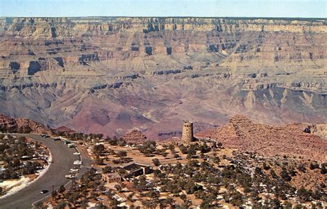 Watchtower at Desert View aerial view Grand Canyon Nationa… | Flickr