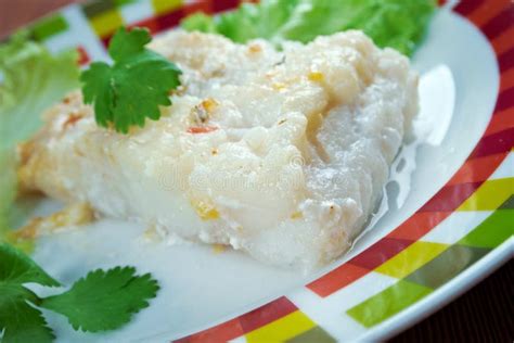 Lutefisk stock image. Image of lutefisk, steam, finlidniya - 46455727