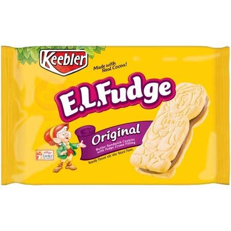 Amazon.com : Keebler, E.l.fudge, Elfwich Butter Sandwich Cookies, Original (Pack of 2) : Grocery ...