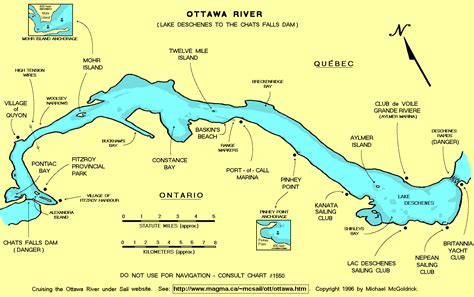 Ottawa River Map