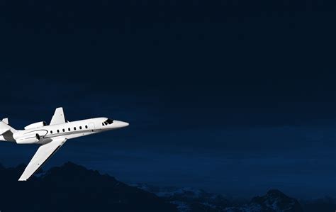 Executive Plane Flying Travel Photo Picture HD Wallpaper Widescreen – Wallsev.com – Download ...