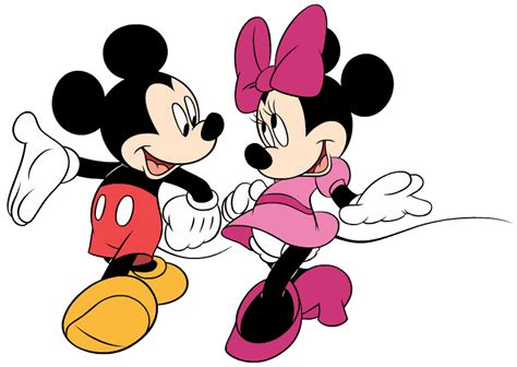 Mickey And Minnie Mouse Clipart