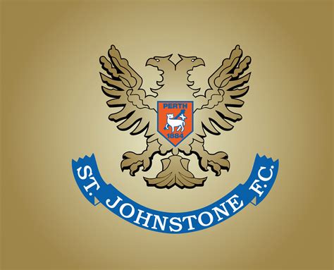 St Johnstone FC Club Symbol Logo Scotland League Football Abstract ...