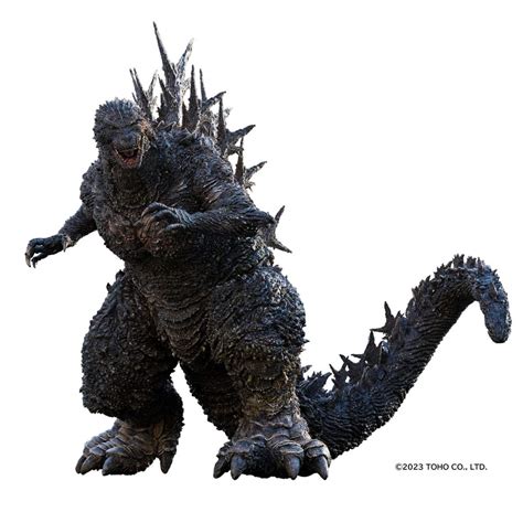 Official look at the NEW Toho Godzilla design (2023) from Godzilla: Minus One!