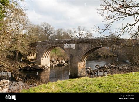 Devils bridge, the River Lune, Kirkby Lonsdale, South Lakeland, Cumbria, UK Stock Photo - Alamy