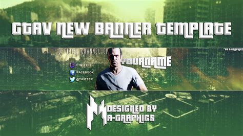 GTA 5 YouTube Banner Design
