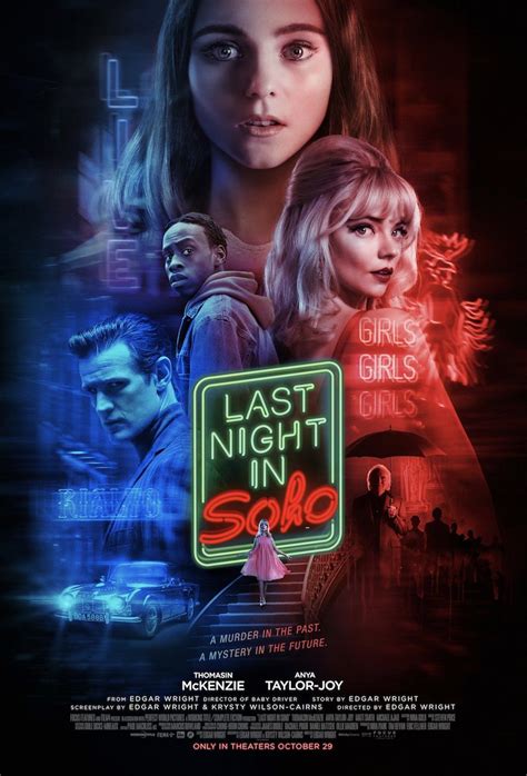 Last Night in Soho Poster Gives a Neon Glow to Edgar Wright’s ...