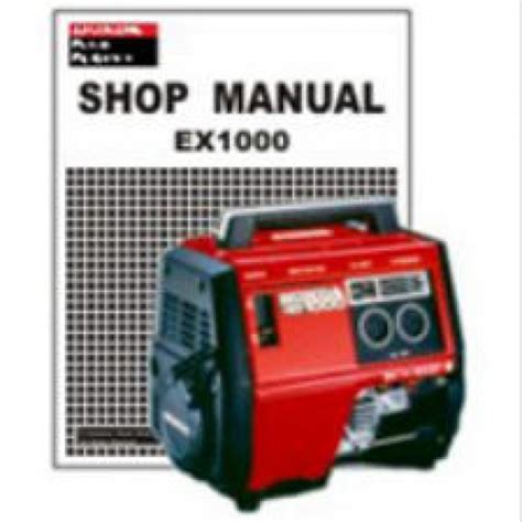 Honda EX1000 Generator Shop Manual