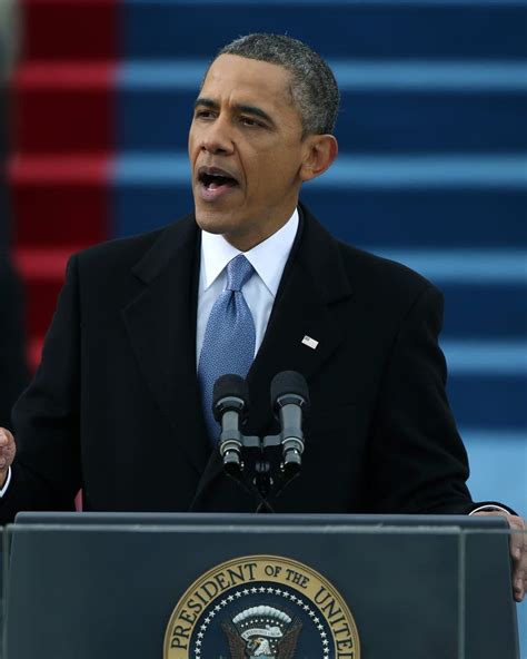 Obama Inauguration Speech 2013 : Released from the burden of seeking election, obama dares to ...