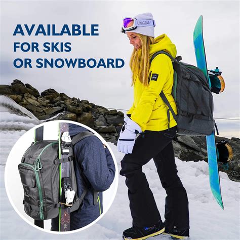 Unigear Ski Boot Bag, 55L Ski Boot Travel Backpack for Ski Helmet, Gog – Ultra Pickleball