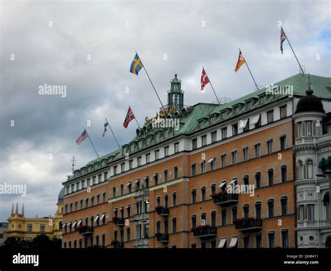 Classic historic hotel in Stockholm Stock Photo - Alamy