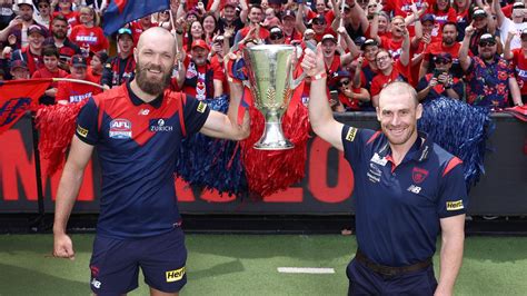 AFL Grand Final 2021: Melbourne premiership celebrations at the MCG ...