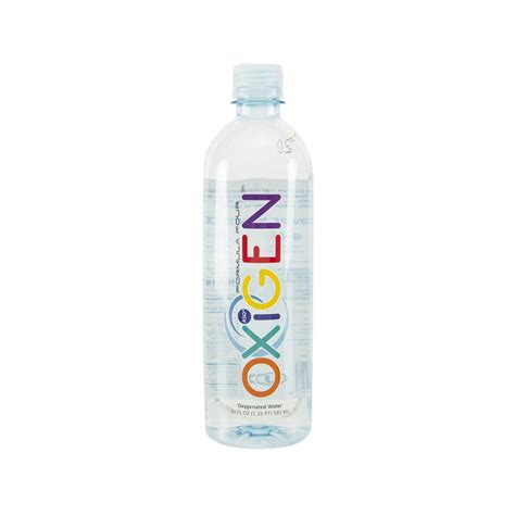 OXIGEN Oxygenated Water (591mL) – LOG ON