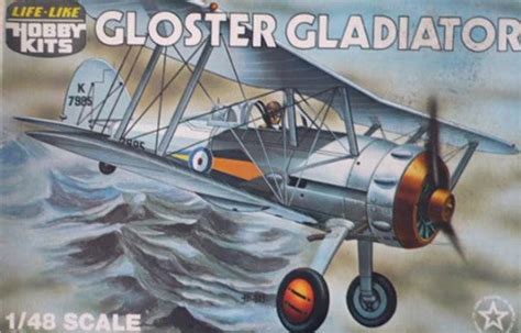 Life-Like Models 1/48 Gloster Gladiator Kit – Model Kit Closeouts