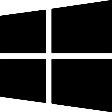 Windows Logo Black