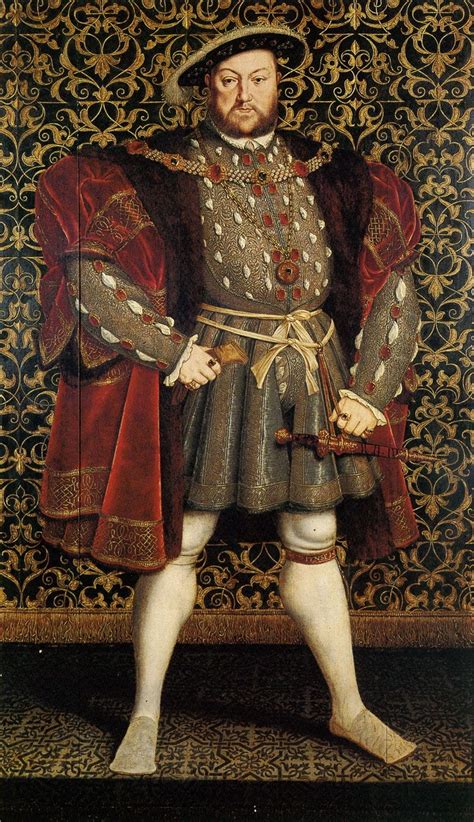 The imposing Chatsworth portrait of Henry VIII. | Moda renacentista, Renacentismo, Moda