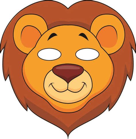 10 Lion Mask Templates That Spell Power - Kitty Baby Love