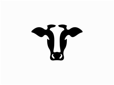 Cow Logo by Lucian Radu on Dribbble