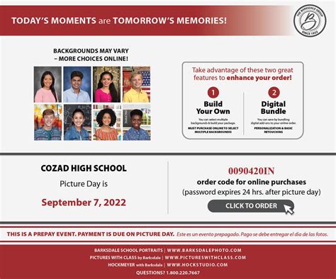 Cozad High School Picture Day | Cozad Community School