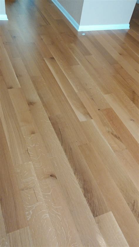 6" Wide Character Grade Rift & Quartered White Oak Flooring | Quartersawn