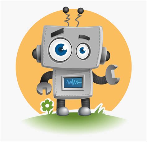 Free Cute Robot Clip Art U002 - Cute Robot Clipart , Free Transparent ...