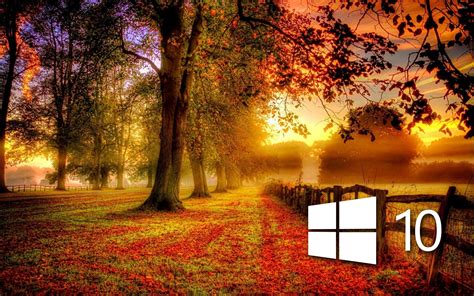 Windows Autumn Desktop Wallpaper - WallpaperSafari