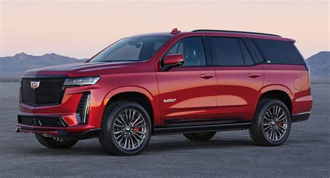 2023 Cadillac Escalade-V Is America’s Big And Brawny Answer To BMW M ...