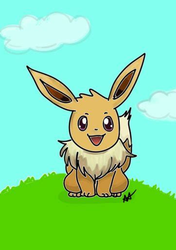 Drawing in 8 steps: Eevee! | Pokemon GO Amino