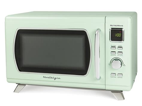 ft Nostalgia RMO4AQ Retro 800-Watt Countertop Microwave Oven 0.9 cu ...