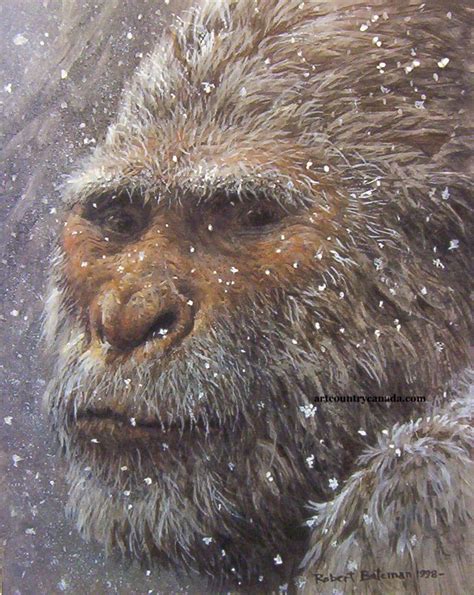 Art Country Canada - ROBERT BATEMAN Yeti Limited Edition Print