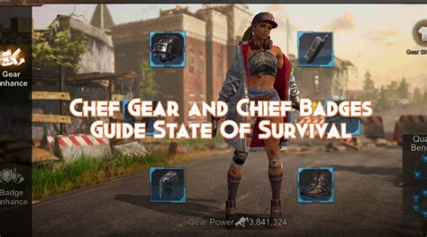 Chef Gear and Chief Badges Guide State Of Survival - Pillar Of Gaming