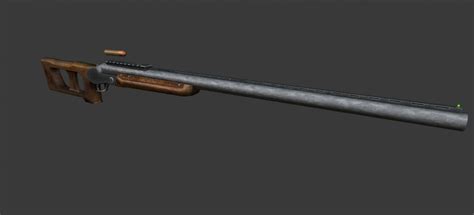 700 Nitro Express Hunting Gun 3D Model $9 - .obj - Free3D