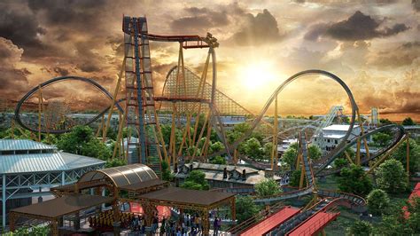 Six Flags in Texas to introduce 'world's steepest drop' rollercoaster ...