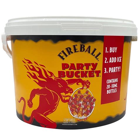 Order Fireball Party Bucket | Deliver to your door – Top Shelf Wine and ...