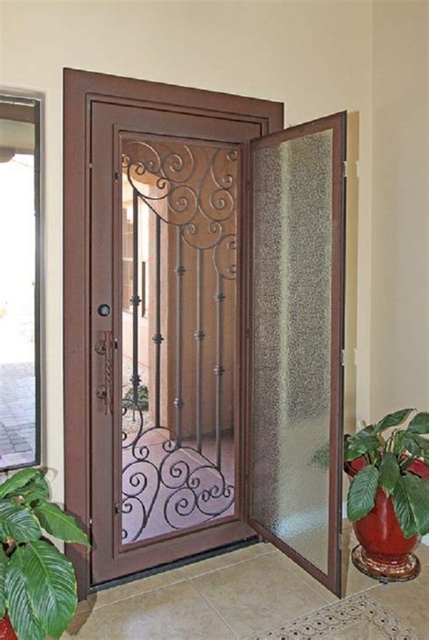 security doors phoenix | Door Designs Plans Iron Front Door, Iron Entry ...